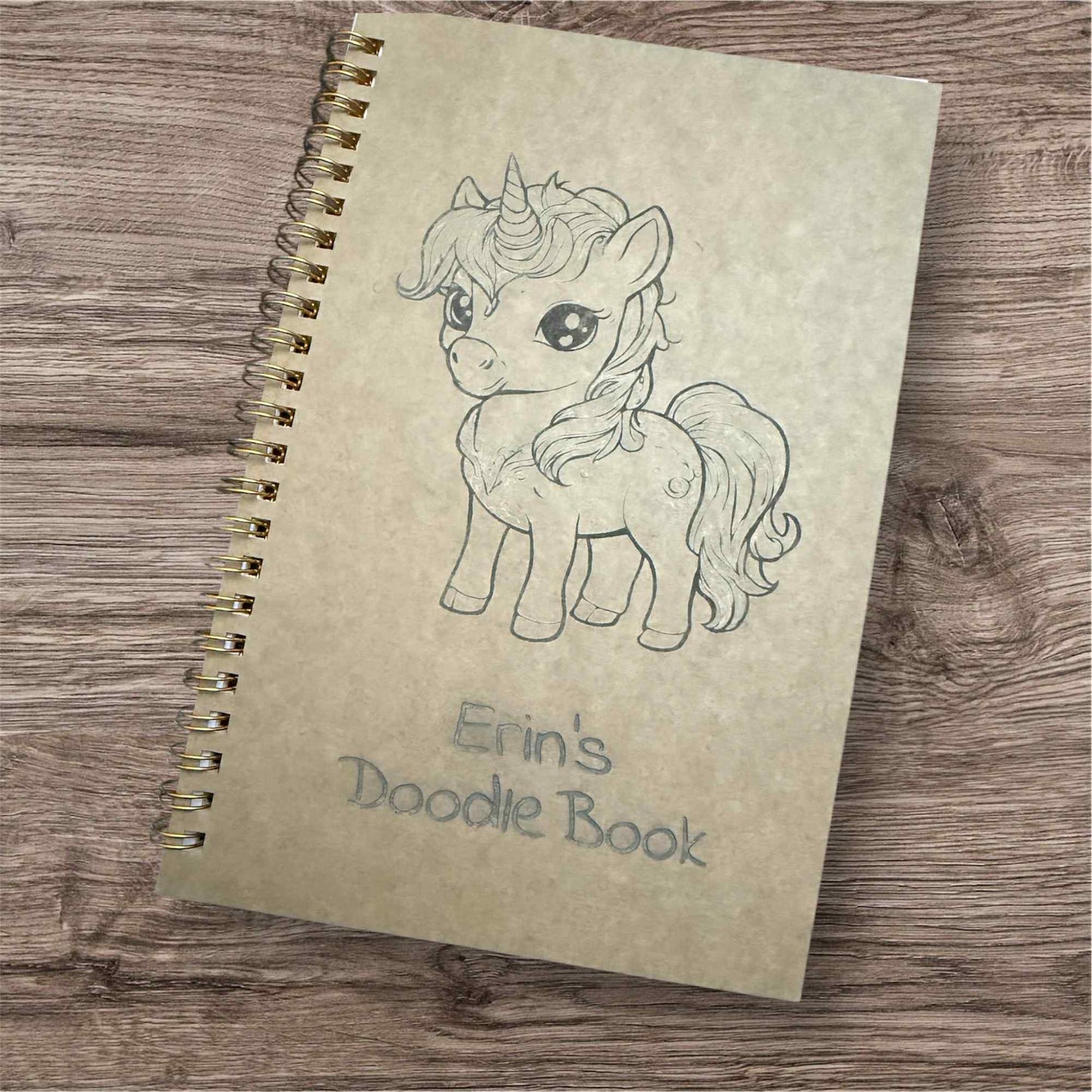 Personalised A5 Doodle Book