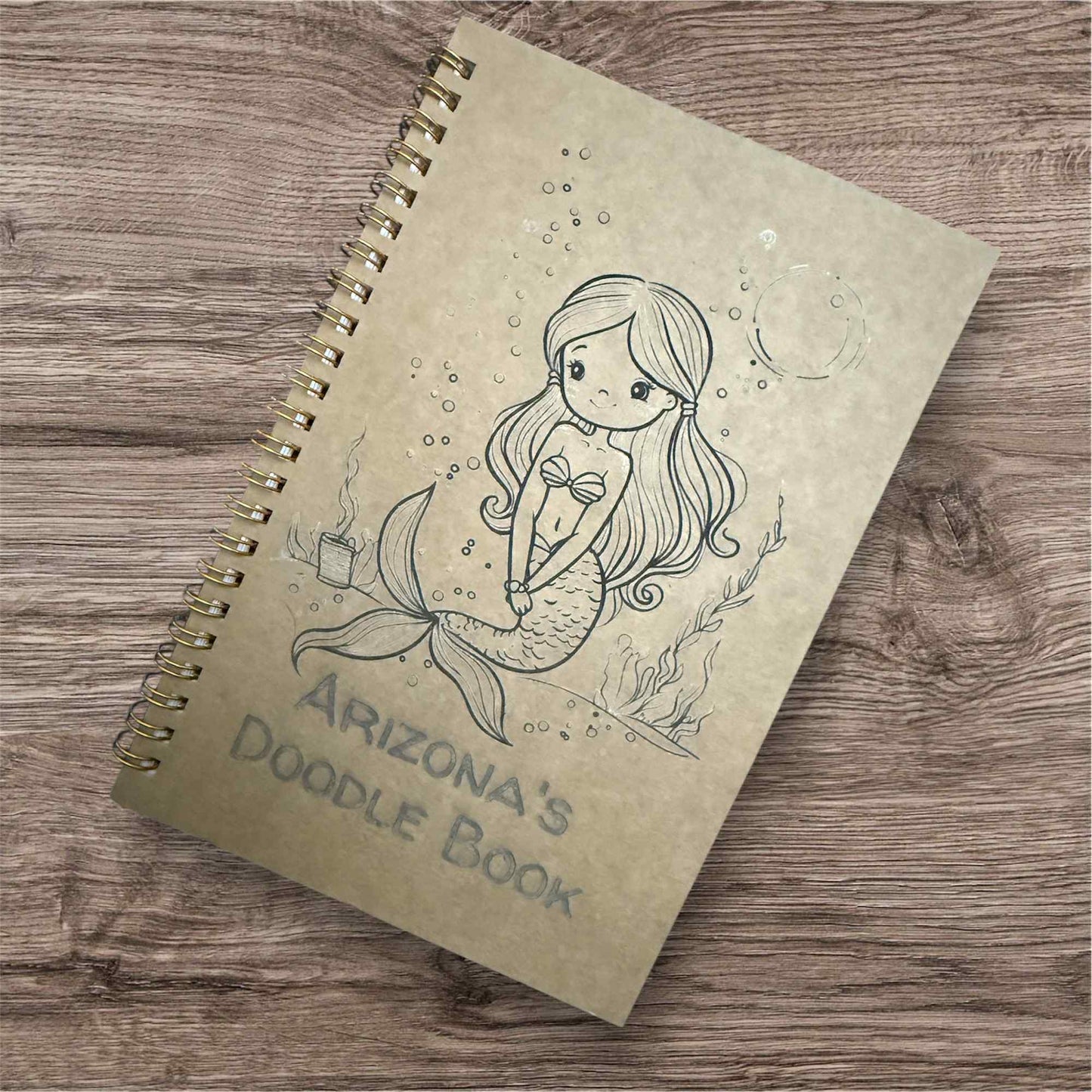 Personalised A5 Doodle Book
