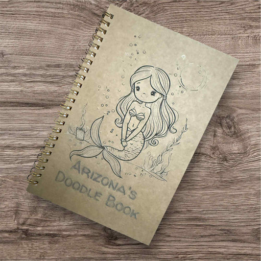 Personalised A5 Doodle Book